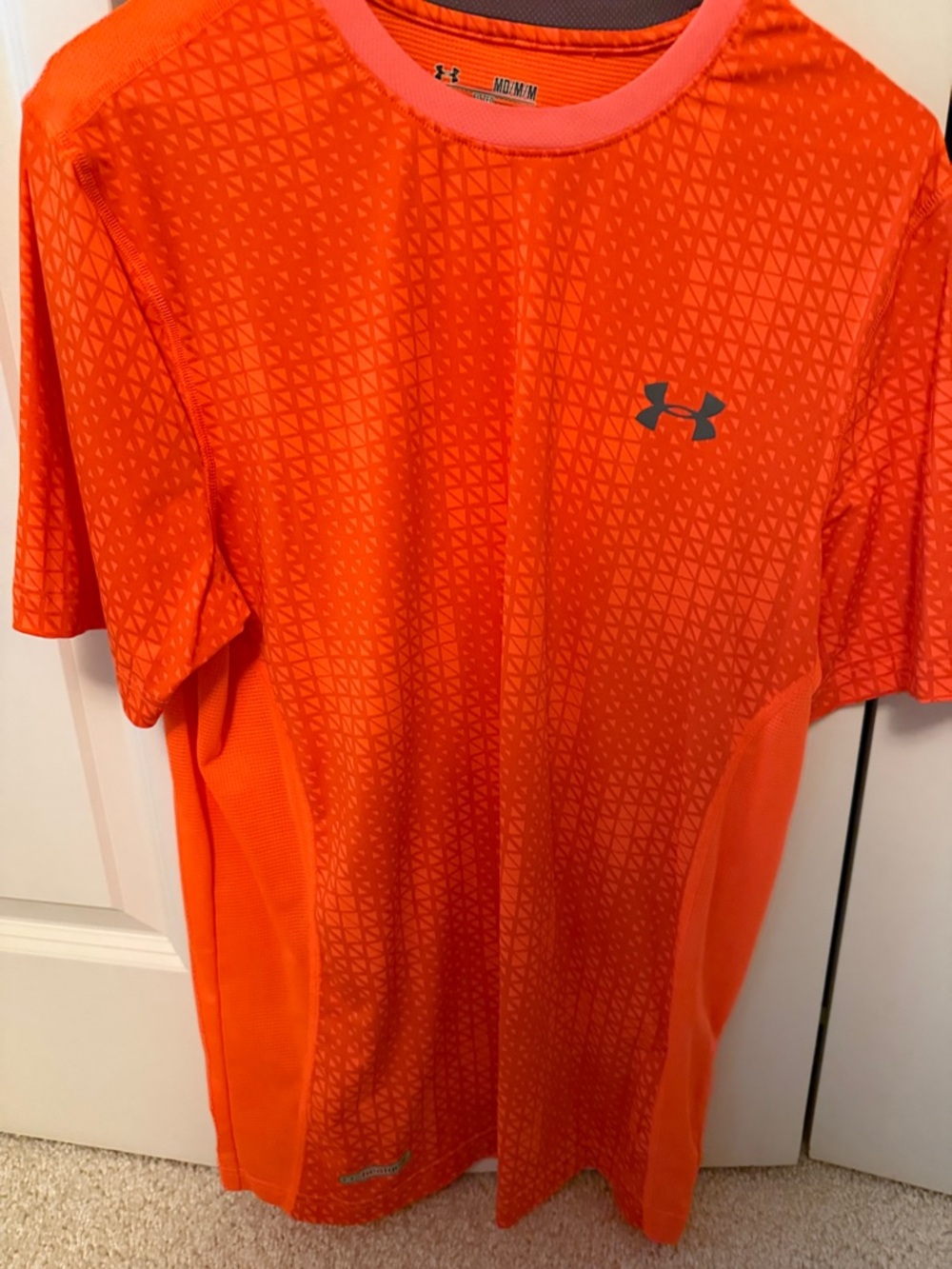 Under Armour Men’s Neon Orange Short-Sleeve Performance Tee